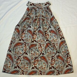Paisley Print Women's Skirt